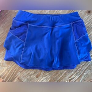 Athleta Royal Blue Activewear Skirt